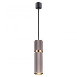 Odeon light 4745/5L L-VISION ODL20 349 коричневый/ золотой Подвес GU10 5W 220V AFRA  купить